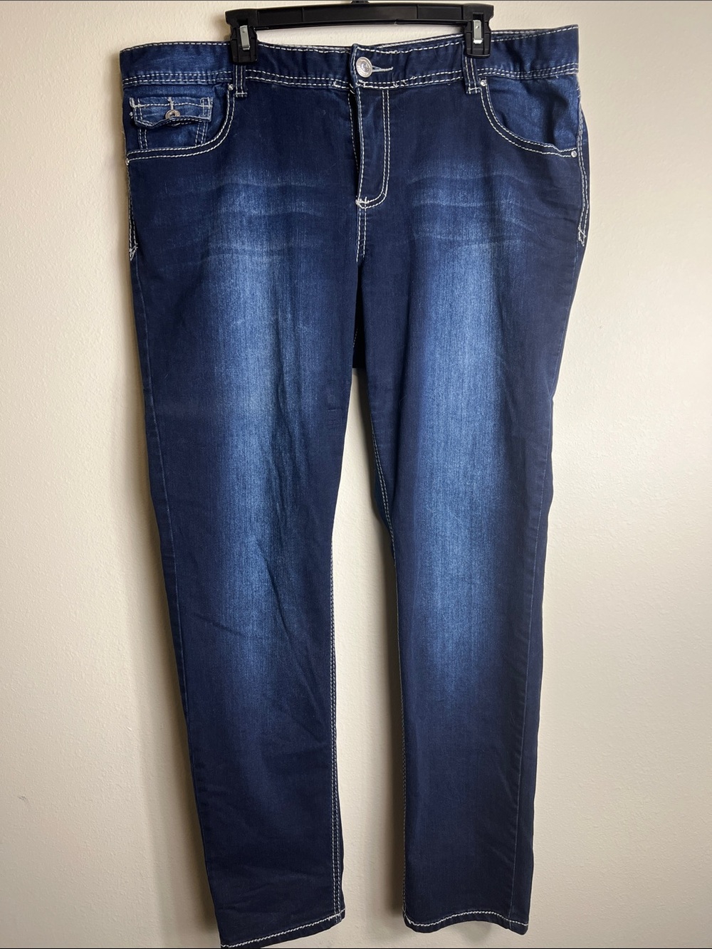 Maurices Dark Indigo Skinny Jeans